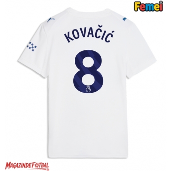 Manchester City Mateo Kovacic #8 Tricou Fotbal Replică 2026-27 Femei Treilea
